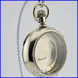 18S Keystone, triple hinge, pocket watch case (TA-14)