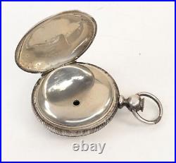 18 Size Pocket Watch Case Fahys Keywind No. 1 Coin Silver NA739