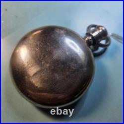18s Coin Silver Pocket Watch Case