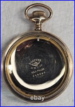18s Gold Filled B of the LE & F Pocket Watch Case