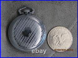 18s Illinois WCCo, Spartan', dressy/formal, antique pocket watch case (F23)