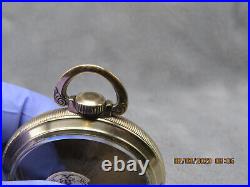 18s, Philadelphia'coin-edge', antique pocket watch case (F36)