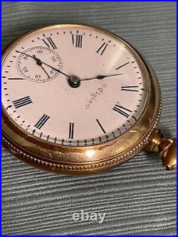 1900 Elgin Grade 218 Model 5 18s 15j Watch With Guaranteed Giant X GF Case