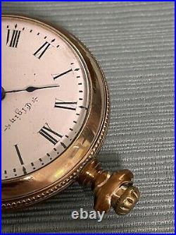 1900 Elgin Grade 218 Model 5 18s 15j Watch With Guaranteed Giant X GF Case