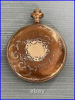 1900 Elgin Grade 218 Model 5 18s 15j Watch With Guaranteed Giant X GF Case