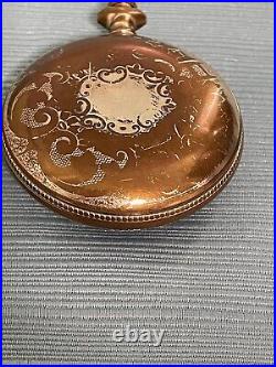 1900 Elgin Grade 218 Model 5 18s 15j Watch With Guaranteed Giant X GF Case