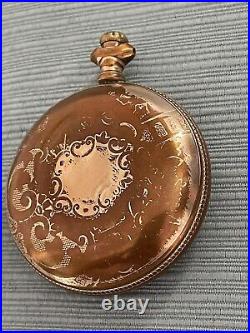 1900 Elgin Grade 218 Model 5 18s 15j Watch With Guaranteed Giant X GF Case