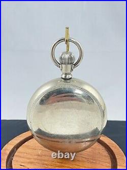 1900 Seth Thomas Open Face Pocket Watch 7j #600743 Displays Well