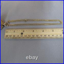 1902 Elgin Grade 223 0s 15j Multi Color Gold Filled Full Hunter Pocket Watch A3