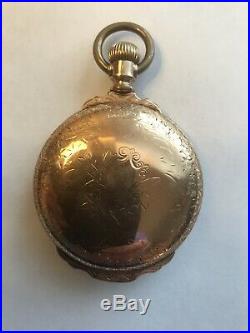 1902 Illinois Bunn Special 24 Ruby Jewels Railroad Pocket Watch Boxed Case