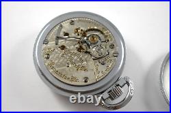 1903 Hamilton RR Grade 940 18s 21J OF Pocket Watch withDefiance Case lot. Wd