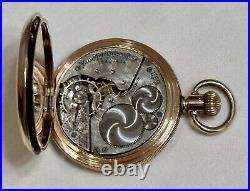 1904 Elgin 16S Hunter 7J Pocket Watch Star Dennison Case