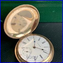 1904 Waltham P. S. Bartlett 18S 17 Jewels Gold Filled Hunter Case Pocket Watch
