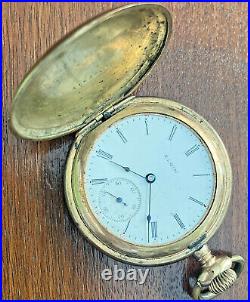 1905 Elgin Gold Filled 6s 15j Grade 295 Model 2 Pocket Watch Hunter Case