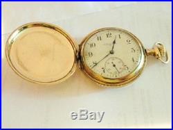 1905 Elgin Grade 305 16s 15 Jewel Pocket Watch 3 Finger Bridge Full Hunter Case