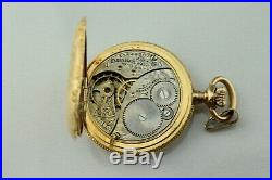 1905 Gold Filled 25Y J. Boss Very Ornate Hunting Case Elgin 0s 7j Pocket Watch