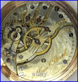 1905 Hampden Gen'l Stark 17 jewel Pocket Watch in a Dueber Gold Filled case