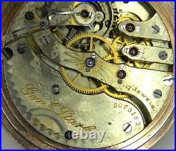 1905 Hampden Gen'l Stark 17 jewel Pocket Watch in a Dueber Gold Filled case
