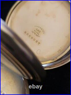 1906 American Waltham Pocket Watch Grade Seaside Hunting Case Working