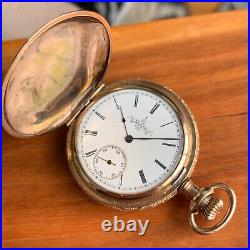 1906 Elgin 289 6S Gold Filled Hunter Case Pocket Watch
