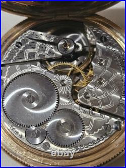 1906 Elgin Hunter Case 7 Jewels Size 16 running