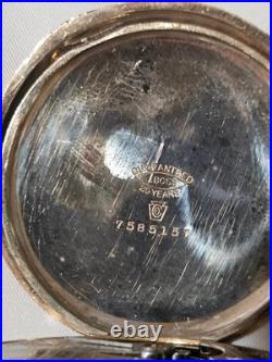 1906 Elgin Hunter Case 7 Jewels Size 16 running