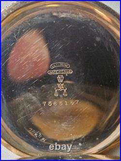 1906 Elgin Hunter Case 7 Jewels Size 16 running