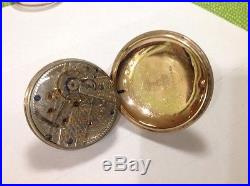 1907 Hamilton 940 Swing Out Case 21 j 18s Vintage Pocket Watch Runs Great