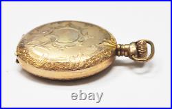 1907 Rockford Grade 160 Size O 20yr Gold Filled Hunters Case Pocket Watch