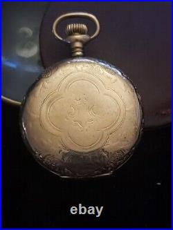 1907 Waltham Hunting Case Pocket Watch Grade 161 Model 1907 Working Condition