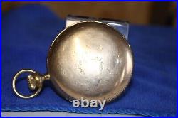 1908 South Bend 333 15j 18s Pocket Watch With B&B Gold Plated Case Needs Work