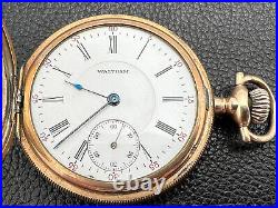 1908 Waltham 16s 17j P. S Bartlett Model 1899 Pocket Watch Hunter Case