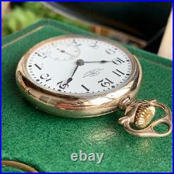 1909 Ball Grade Official Standard 16S 19J Ball Model Case Pocket Watch