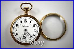 1909 Hamilton RR Grade 940 18s 21J OF Pocket Watch withReferee 20Yr Case lot. Wd