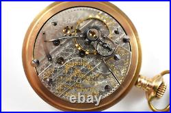 1909 Hamilton RR Grade 940 18s 21J OF Pocket Watch withReferee 20Yr Case lot. Wd