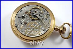 1909 Hamilton RR Grade 940 18s 21J OF Pocket Watch withReferee 20Yr Case lot. Wd