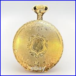 1910 Elgin 15j 0s Hunter Pocketwatch, Great 20y Gold Fill Case, For Parts Repair