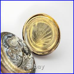 1910 Elgin 15j 0s Hunter Pocketwatch, Great 20y Gold Fill Case, For Parts Repair