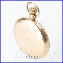 1910 Elgin Grade 313 16S 15 Jewels Gold Filled Pocket Watch J Boss Keystone Case