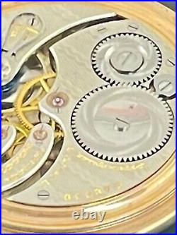 1911 Rockford Pocket Watch Grade 335 12s 17j Gold Filled Case Model 2 Runs Great