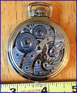 1913 Hamilton 950 Pocket Watch, 23 Jewels. Keystone Jboss 10k Gold-filled Case