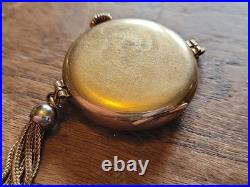 1914 ELGIN 0s 7j Grade 298 Model 2 Pendant Watch 10K GF ILLINOIS Case RUNS
