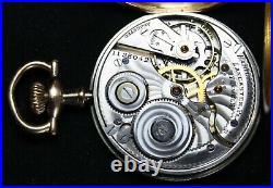 1914 Hamilton Grade 956 16s 17j Pocket Watch GF Swing-Out Case Parts/Repair