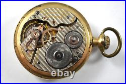 1914 Hamilton Grade 993 16s 21J Sidewinder Pocket Watch with20 Year Case lot. We
