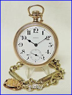 1915 Howard 21 Jewels Original Railroad Chronometer, Howard Case, Serviced