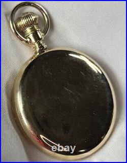 1916 South Bend Grade 211 Mod 2 16s 17j Pocket Watch Wadsworth GF Case