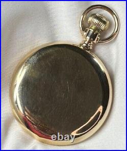 1916 South Bend Grade 211 Mod 2 16s 17j Pocket Watch Wadsworth GF Case