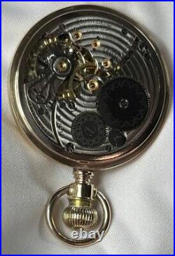 1916 South Bend Grade 211 Mod 2 16s 17j Pocket Watch Wadsworth GF Case