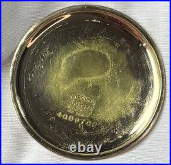 1916 South Bend Grade 211 Mod 2 16s 17j Pocket Watch Wadsworth GF Case