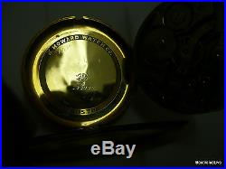 1917 E. Howard Open Face Swing Out Pocket Watch 14K Solid Gold E. Howard Case